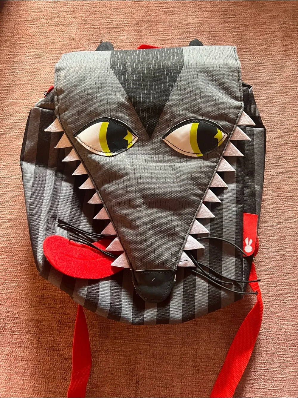 Janod Toddler Big Bad Wolf Backpack